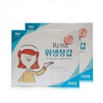 [로즈]일회용 위생장갑/폴리글러브(200매)